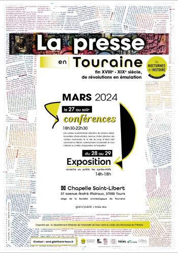 affiche La Presse en Touraine