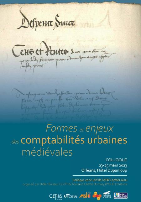 Affiche Comptabilités médiévales