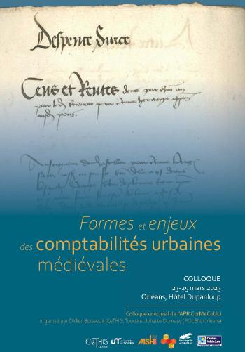 colloque Comptabilités médiévales