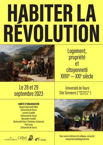 affiche Habiter la révolution