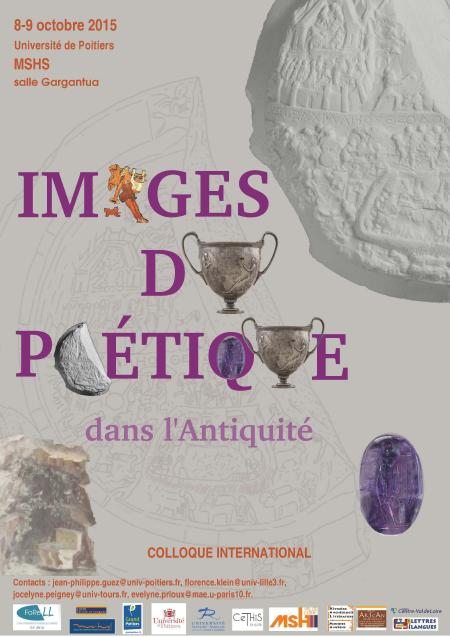 affiche colloque  Images du poétique