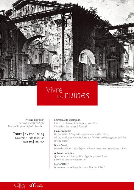 Affiche Vivre les ruines